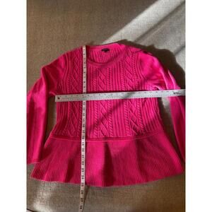 Talbots Fuchsia Fit & Flare Sweater - Size L - Gently Used